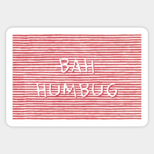 Bah Humbug Sticker